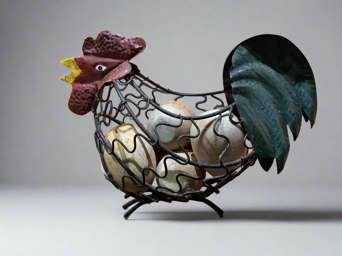 Wired Chicken Egg Basket