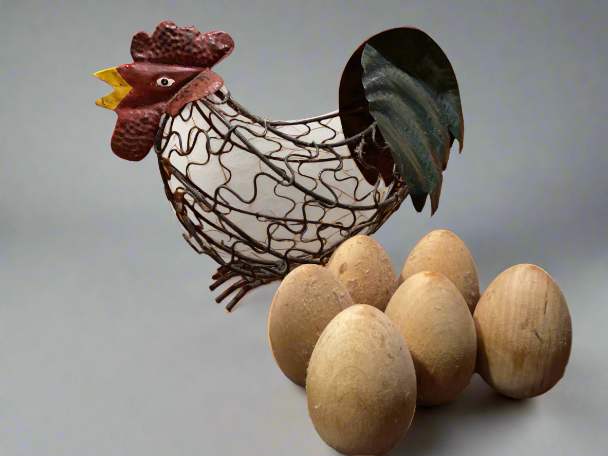 Wired Chicken Egg Basket