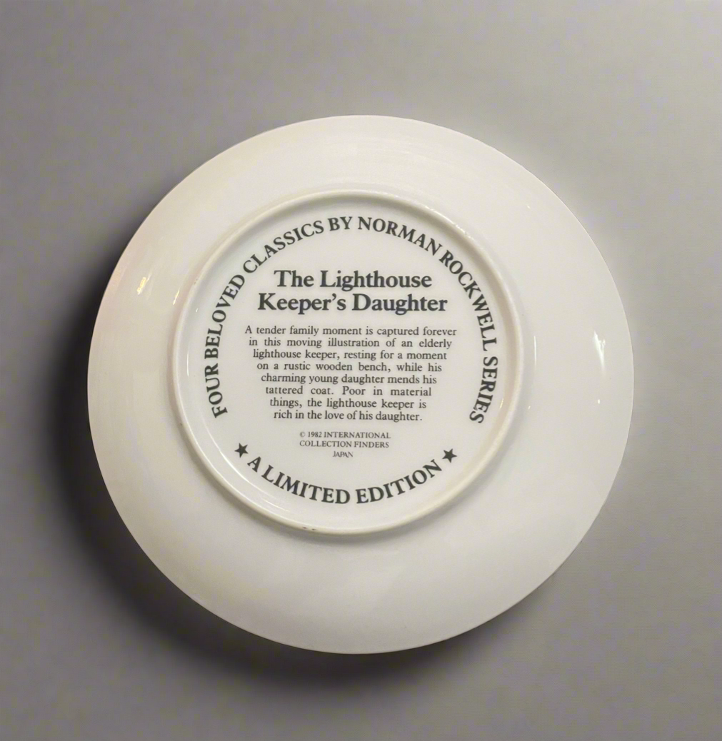 Norman Rockwell Plate Set (4 count)