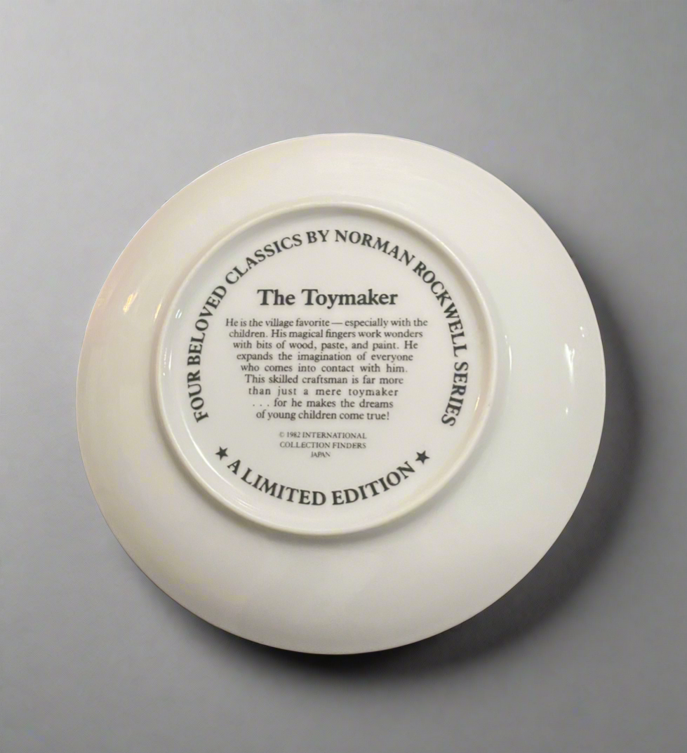 Norman Rockwell Plate Set (4 count)