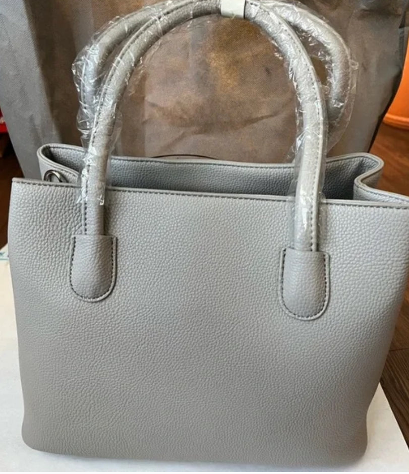 Jessica Moore White Handbag Purse