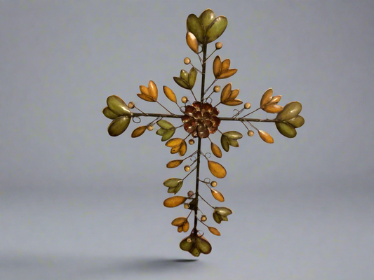Metal Wall Cross Decor