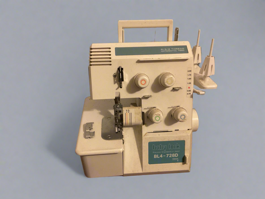 Working Vintage BabyLock Serger BC4-728D with plug & peddle