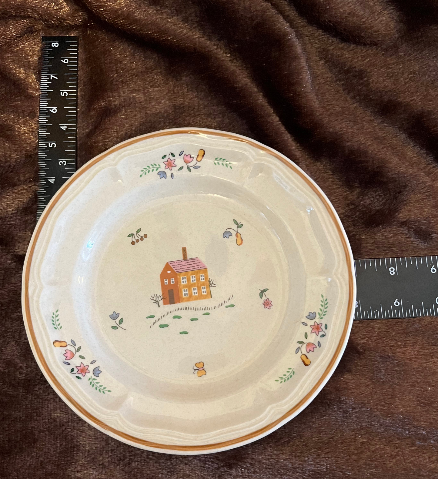 International Stoneware Heartland Village 8 inch Salad Plate