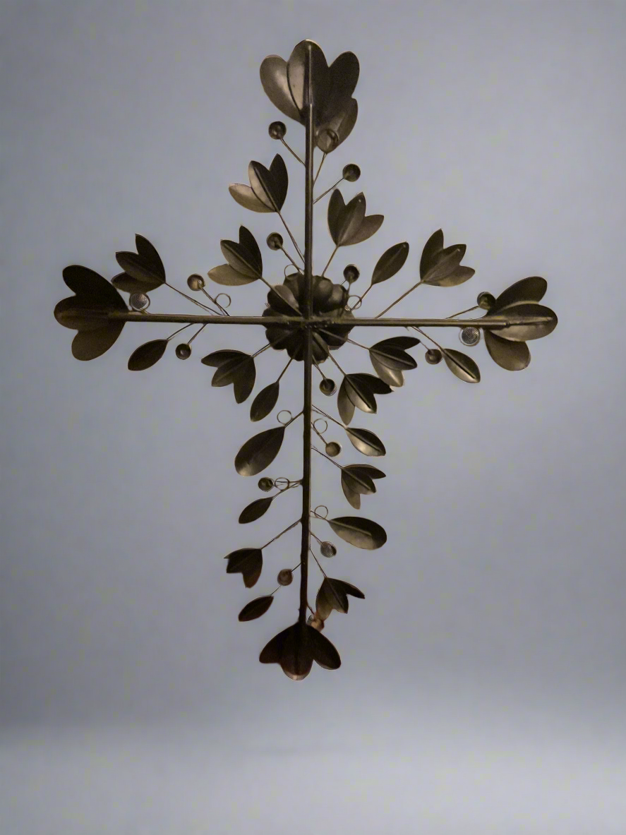 Metal Wall Cross Decor