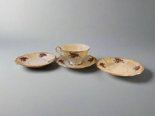 3 saucers & Cup china