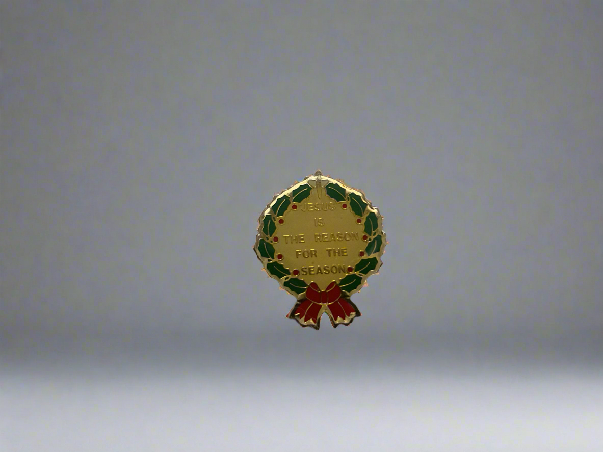Jesus Is The Reason For The Season Lapel Pin