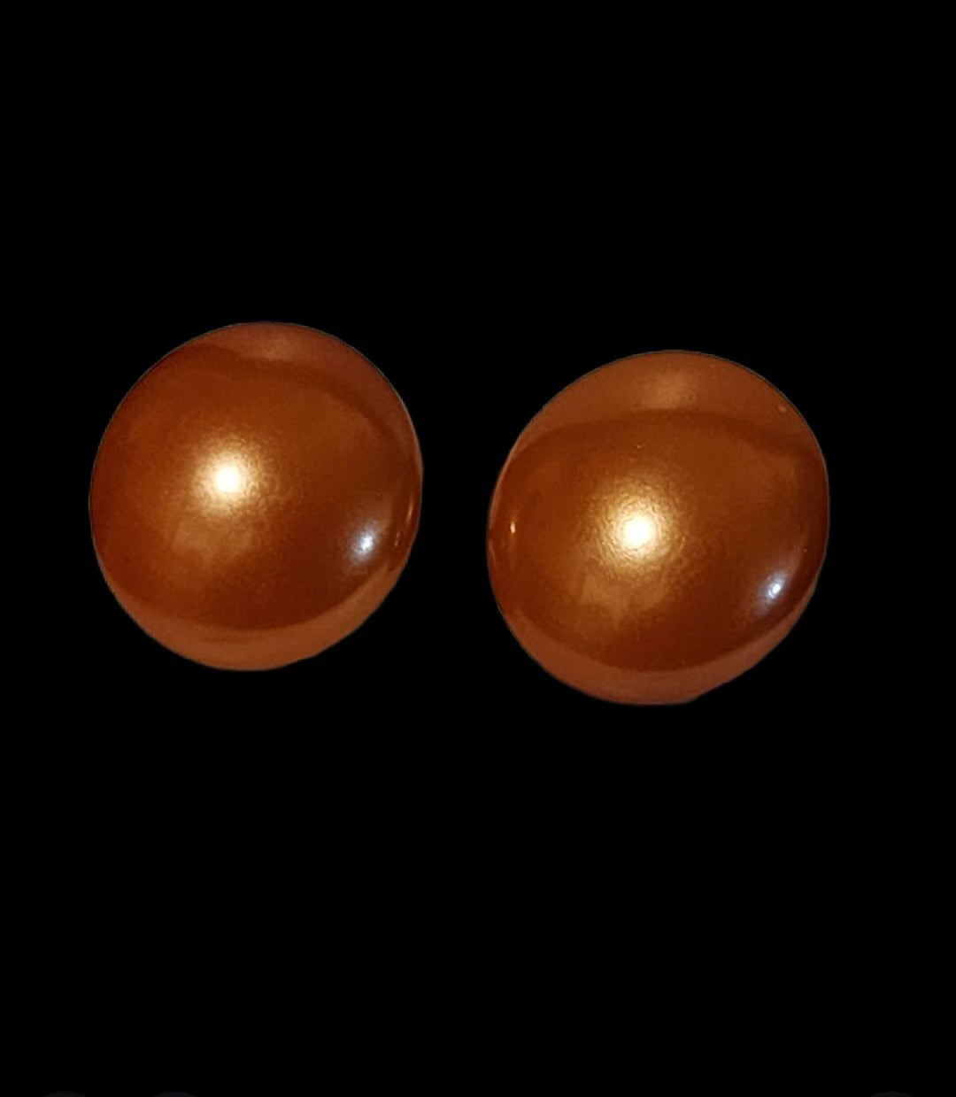 Orange Vintage Earrings