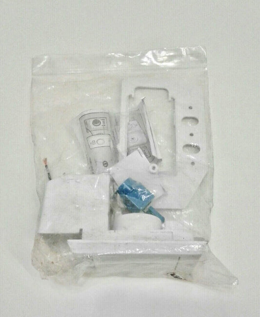 Vaculine Super Valve Reversible Flange White 120V with Vaculine Valve White Trim Plate
